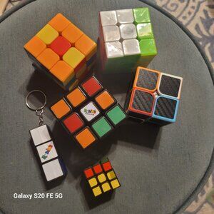 Set of Puzzle Cubes
